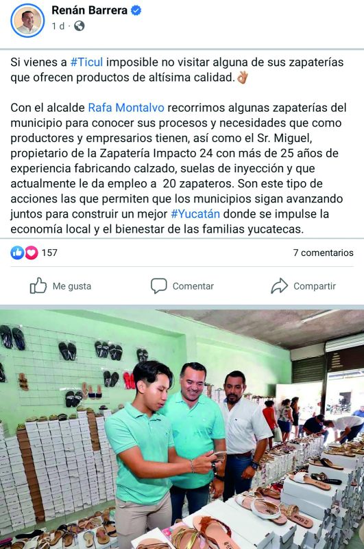 CRECIMIENTO PAREJO EN MUNICIPIOS DEL SUR