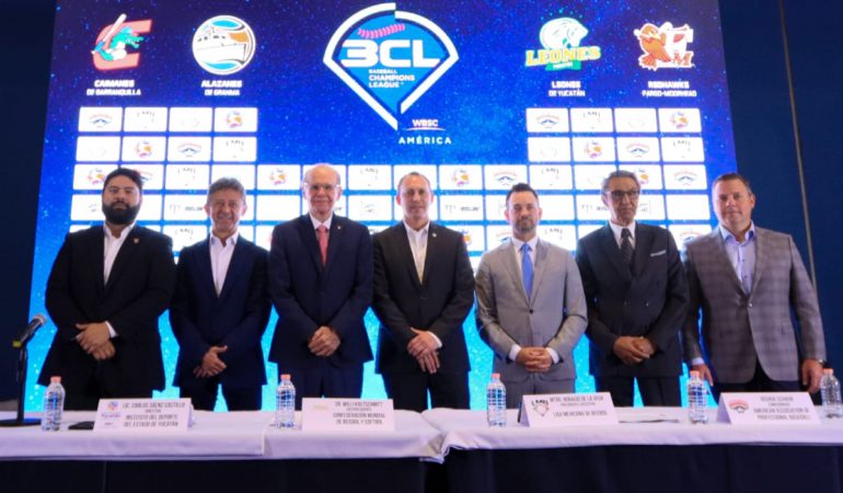 Yucatán será sede del Baseball Champions League en su primera edición
