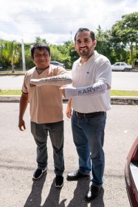 El empresario Jordy Abraham Martínez y el líder sindical del gremio Felipe González Tejero, acordaron hacer equipo
