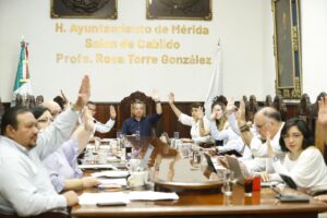 El Cabildo de Mérida aprueba las iniciativas municipales de Reformas a la Ley de Hacienda Municipal y de Ley de Ingresos para el ejercicio fiscal 2024.