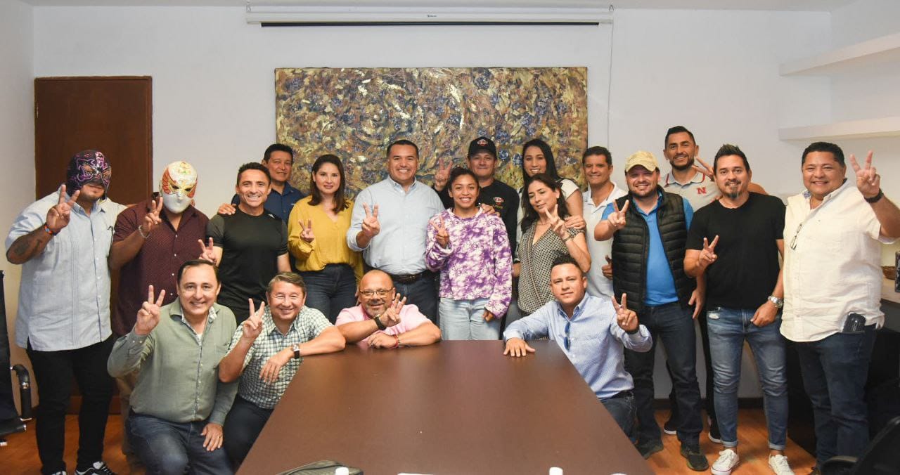 Deportistas yucatecos ven en Renán la mejor opción para ser apoyados