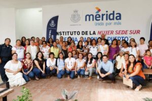 En el marco del Día Internacional de la Eliminación de las Violencias hacia las Mujeres, el Ayuntamiento que encabeza Alejandro Ruz Castro, conmemoró el quinto aniversario de la sede sur del Instituto Municipal de la Mujer (IMM).