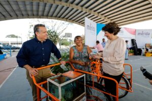 El Alcalde Alejandro Ruz Castro entregó herramientas e insumos a las y los beneficiarios del programa Fomento Productivo para el Autoempleo.