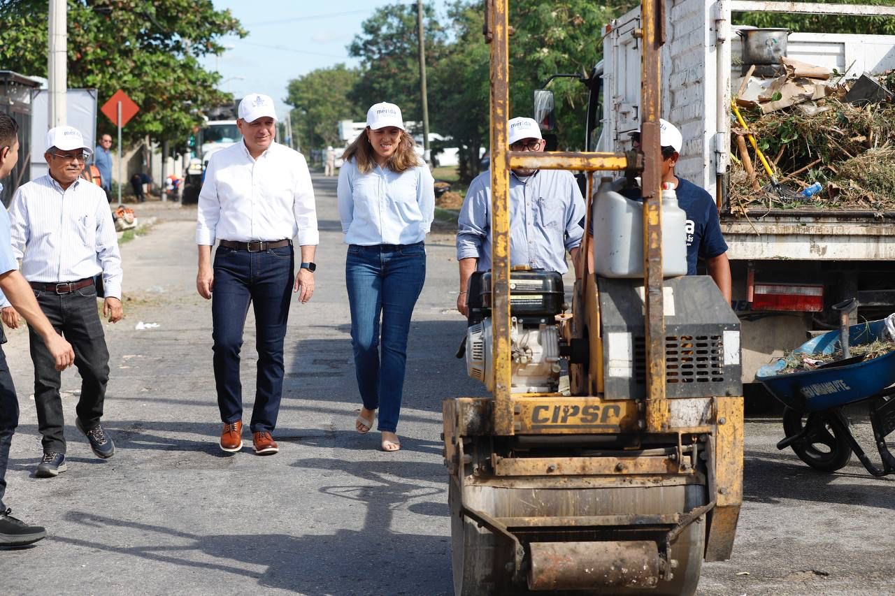 Refuerza Ayuntamiento de Mérida el mantenimiento integral de la ciudad y comisarías