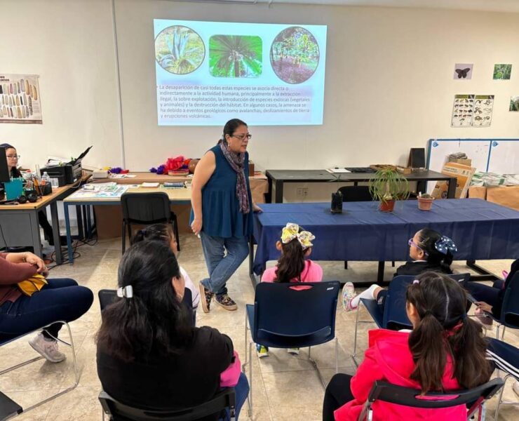 Feria de ciencia, realizada en el marco del Día Internacional de la Mujer y la Niña en la Ciencia