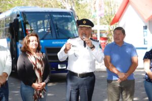 En el tema de transporte habrá cinco circuitos que permitirán que las y los usuarios lleguen de manera segura a Ciudad Carnaval.