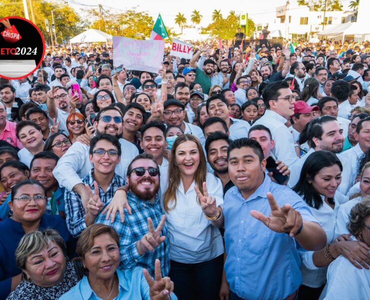 Meridanos respaldan a Cecilia Patrón tras su registro por la candidatura a la alcaldía