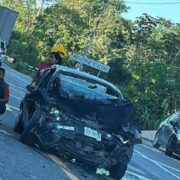 Fatal accidente deja 3 muertos carretera Tulum-Felipe Carrillo Puerto