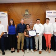 El Alcalde Alejandro Ruz entrega constancias a los ganadores de proyectos del Presupuesto Participativo “Diseña Tu Ciudad”