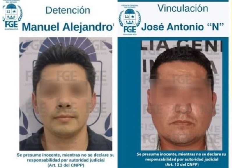 Detenido otro exfuncionario de Ayuntamiento de Puerto Morelos, Manuel Alejandro “N” y José Antonio “N”