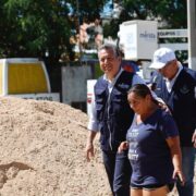 Ruz Castro supervisó la rehabilitación del parque del fraccionamiento Manzana 115