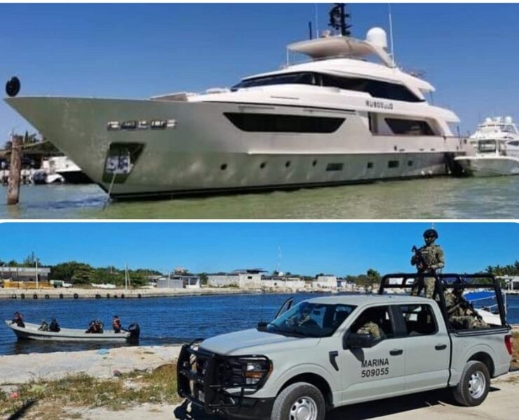 Casi medio millar de embarcaciones de recreo entre lanchas y lujosos yates fueron embargadas en varias marinas del puerto de abrigo de Yucalpetén