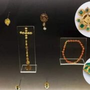 Exhiben en Campeche "Tesoro de Alacranes" que encontraron en un barco español del siglo XVIII en el Arrecife Alacranes, en Yucatán