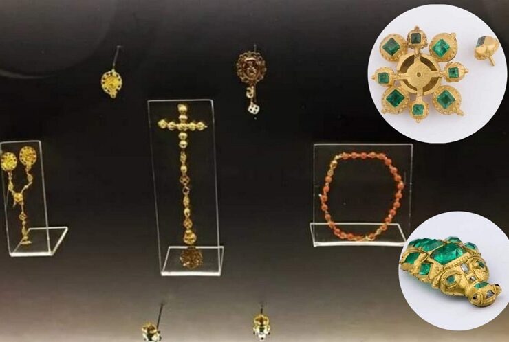 Exhiben en Campeche "Tesoro de Alacranes" que encontraron en un barco español del siglo XVIII en el Arrecife Alacranes, en Yucatán