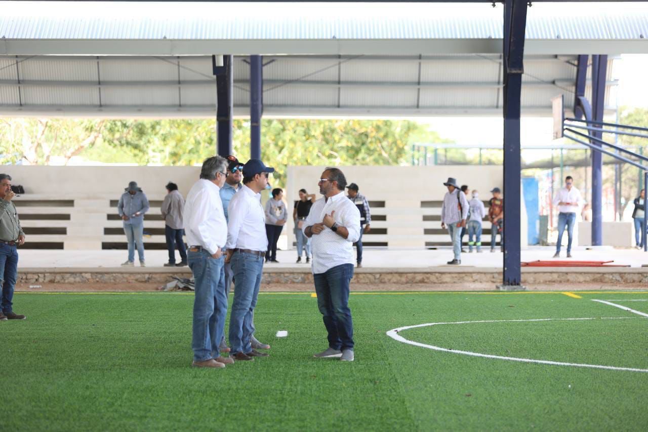 Unidad Deportiva del Sur “Henry Martín”, pronto estará lista para el disfrute de las familias