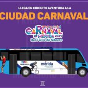 Habrá transporte gratuito y los autobuses partirán de seis sedes distintas en Mérida