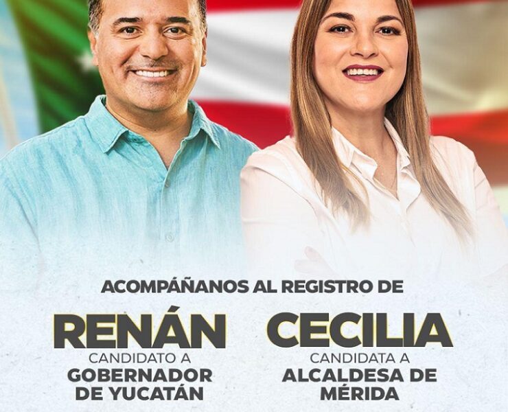 Cecilia Patrón se registrará como candidata a la alcaldía y en equipo con Renán Barrera acudirá al Iepac