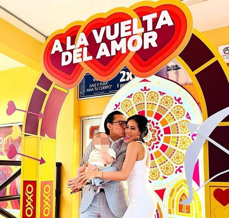 Género y Alondra, decidió llevar a cabo su enlace matrimonial en un lugar tan inesperado como significativo: un OXXO