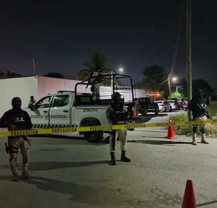 Detienen a 13 personas y aseguran drogas durante un cateo en Kanasín