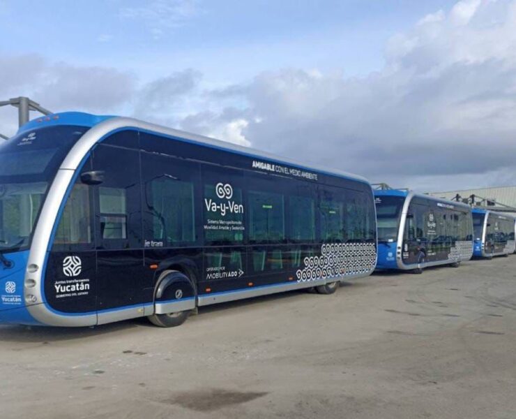 Lista de horarios de Ie-tram las rutas de Paseo 60-La Plancha-Teya y Kanasín