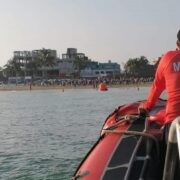 La Marina dio apoyo de seguridad a los atletas durante el triatlón ASTRI