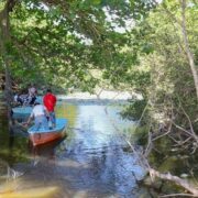 Pescadores de Progreso limpiaron La Draguita un ojo de agua