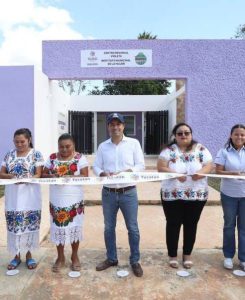 Vila Dosal afirmó que se está transformando la salud en el estado con la remodelación de los 140 centros de salud que existen en todo el territorio.