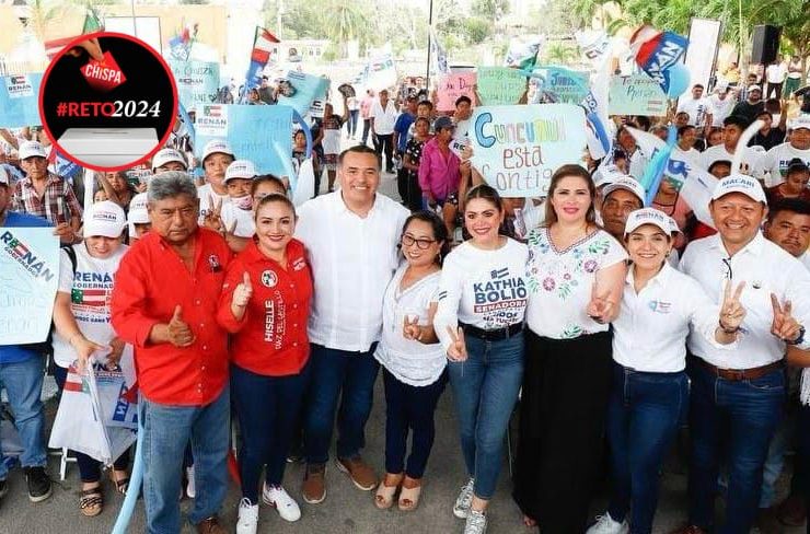Siempre unidos para defender todo lo bueno de Yucatán: Renán Barrera