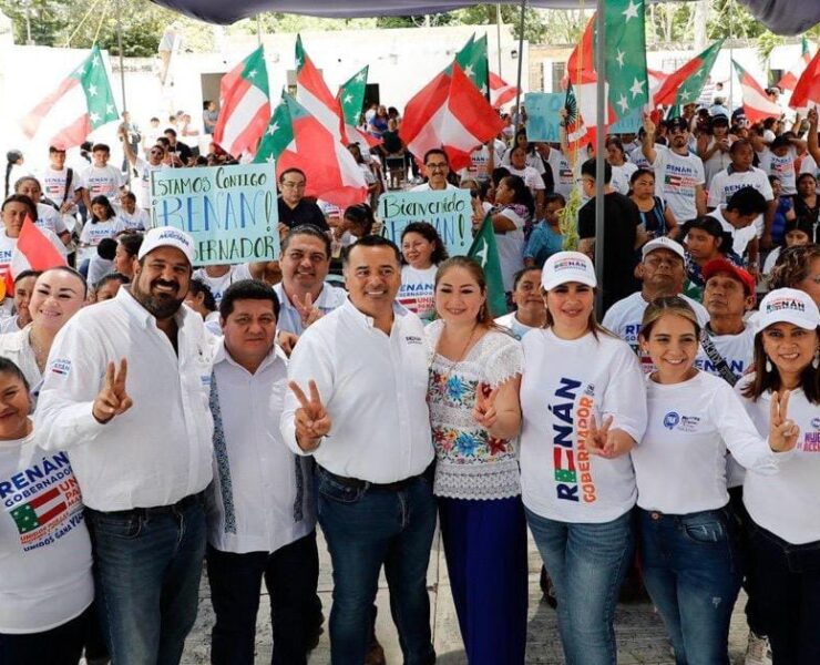 Renán Barrera prometió prosperidad sin imposiciones en Valladolid