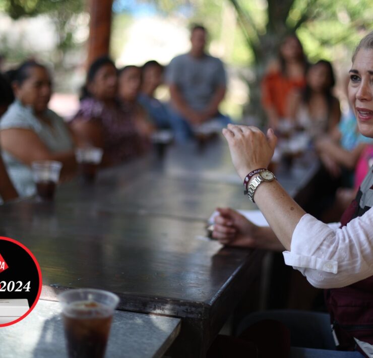 Verónica Camino inició campaña con mensaje de unidad y trabajo para consolidar la 4T