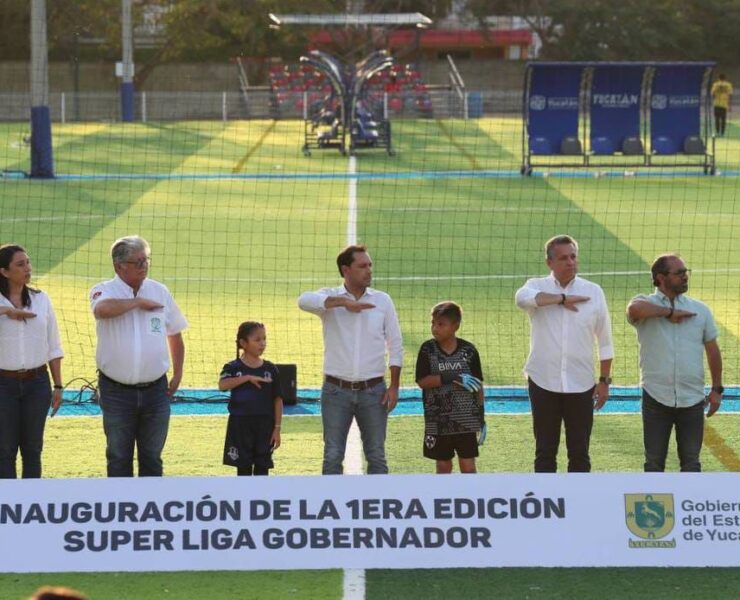 Inaugura el Gobernador Mauricio Vila Dosal la primera edición de la Super Liga Gobernador 2024