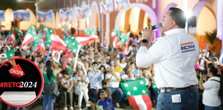 Simpatizantes de varios partidos respaldan la propuesta de Renán Barrera para combatir la pobreza.