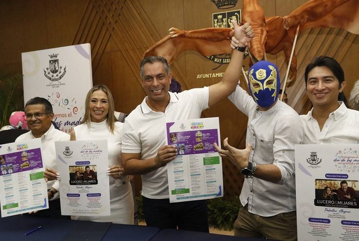 Ayuntamiento festeja con actividades sin costo a los niños (as) y madres de Mérida