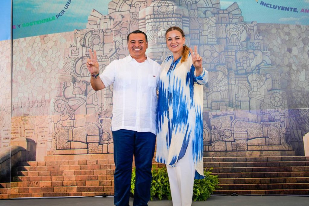 Cecilia Patrón y Renán Barrera harán brillar más a la chula Mérida con la firma de la “Agenda 2050”