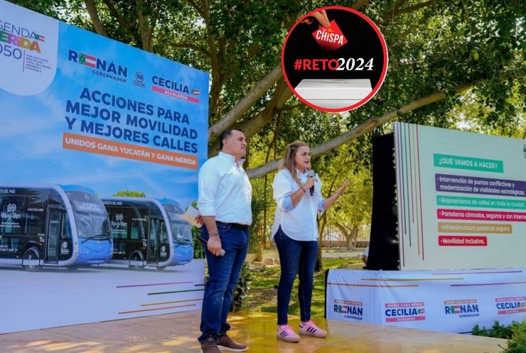 Cecilia y Renán presentan plan para mejorar la movilidad y reducir el tráfico