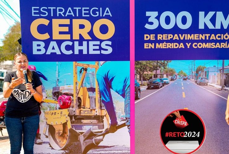 Cecilia Patrón: Cero baches y 300 kilómetros de repavimentación
