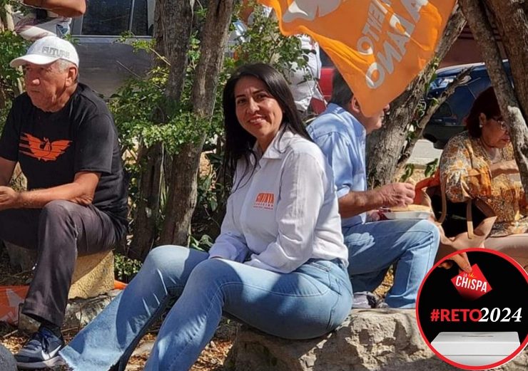 Cinthya Baqueiro candidata Movimiento Ciudadano a diputada por el distrito 9 inició ayer su campaña