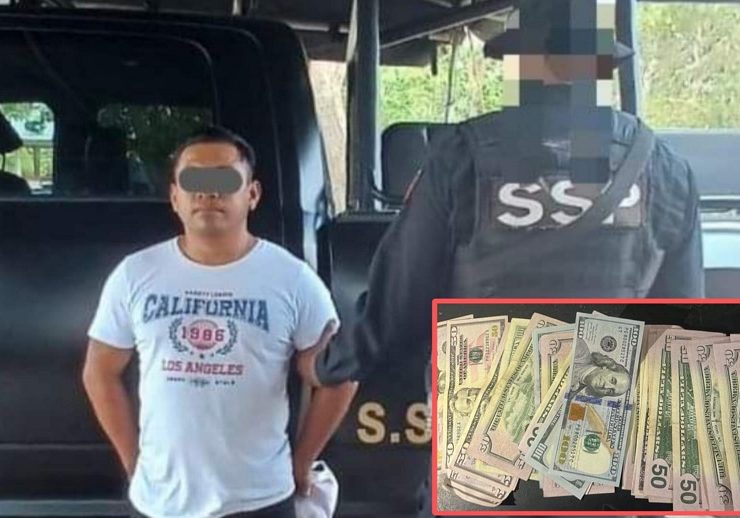 Detenido tras intento de soborno en puesto fronterizo de Yucatán
