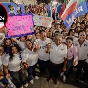 ¡Siempre unidos, mejorando y defendiendo a Yucatán ganaremos esta Elección!: Renán Barrera