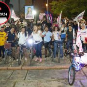 Con “Mejor en Bici”, Cecilia Patrón se compromete a fomentar y reforzar el programa municipal de bicicletas