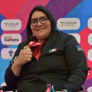 Gilda Cota Vera paratleta yucateca arrasa en el Grand Prix con record mundial y Oro