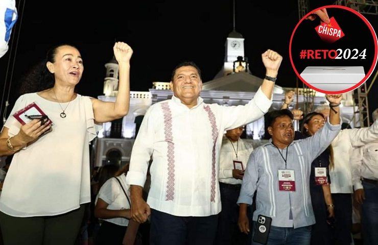 Con propuestas ganó Javier May el debate: los partidos corruptos perderán el registro