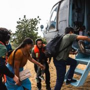 Mexicanos rescatados en Haití van a Puerto Progreso