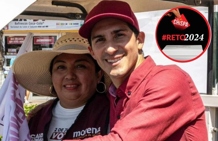 Avanza la ola guinda: Rommel y Huacho visitan a tianguistas