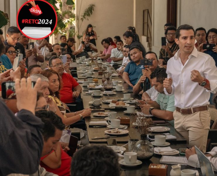 El candidato a presidente municipal de Mérida expuso ante los representantes de los medios, su visión de Una Gran Mérida para construir de la mano de la ciudadanía