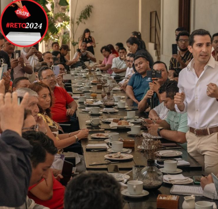 El candidato a presidente municipal de Mérida expuso ante los representantes de los medios, su visión de Una Gran Mérida para construir de la mano de la ciudadanía
