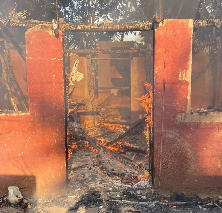 Se quema su casa que dio prestada en Tizimin