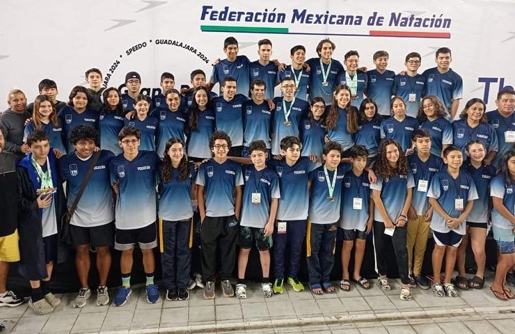 Se reportan listos los equipos de natación y natación artísticas para CONADE 2024