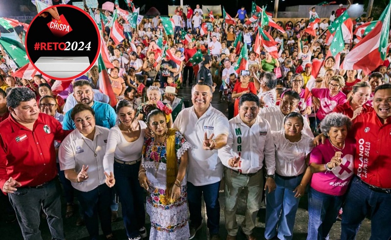 Sigue creciendo respaldo a Renán en municipios para defender y mejorar Yucatán