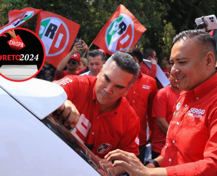 Sergio Vadillo acompaña a líder nacional del PRI, Alejandro Moreno en gira por Mérida